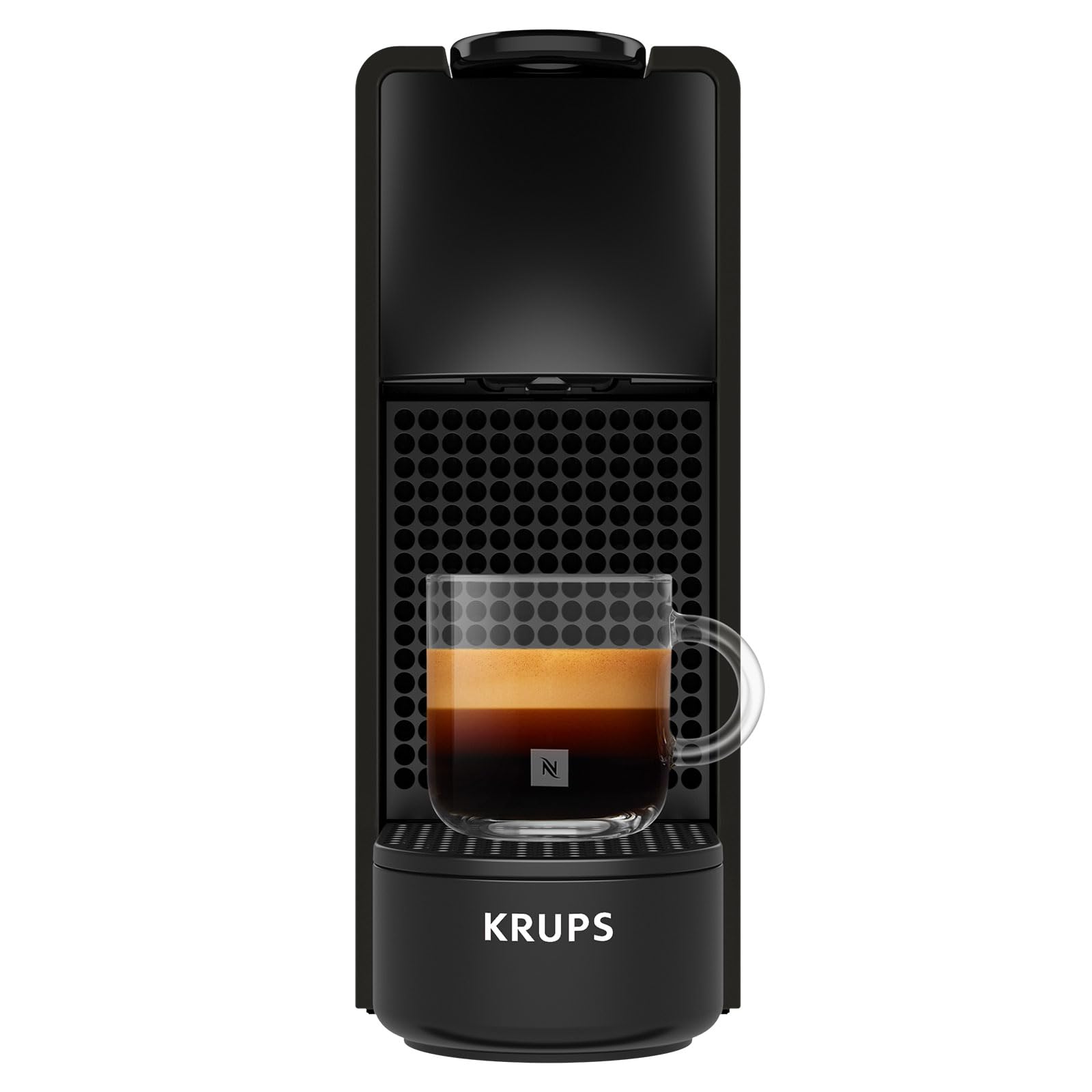 Essenza Mini machine à capsules de café noir mat anthracite, expresso et café long, XN110NF0,  Noir Mat Anthracite